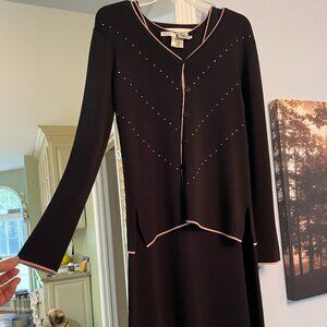 Max Studio 2pc outfit ladies dress & cardigan